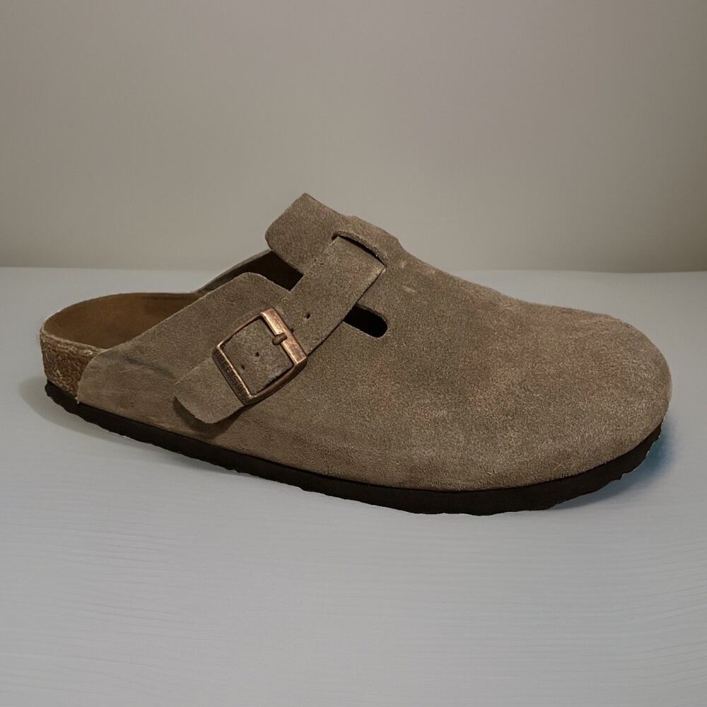 SINGLE RIGHT SHOE ONLY L9 M7 EU40 Replacement Amputee Taupe Birkenstock Boston